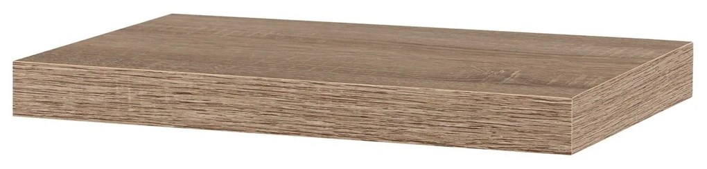 Półka ścienna P-023, dąb sonoma