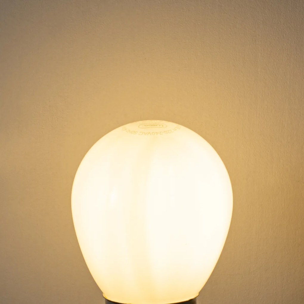 Zestaw 5 E27 3-staps dimbaar LED lamp P45 opaal glas 5W 470 lm 2700K