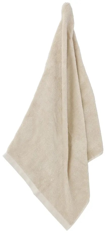 Beżowy bawełniany ręcznik kąpielowy frotte 70x140 cm Comfort – Södahl