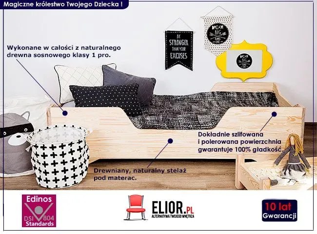 Łóżko drewniane S0-L52