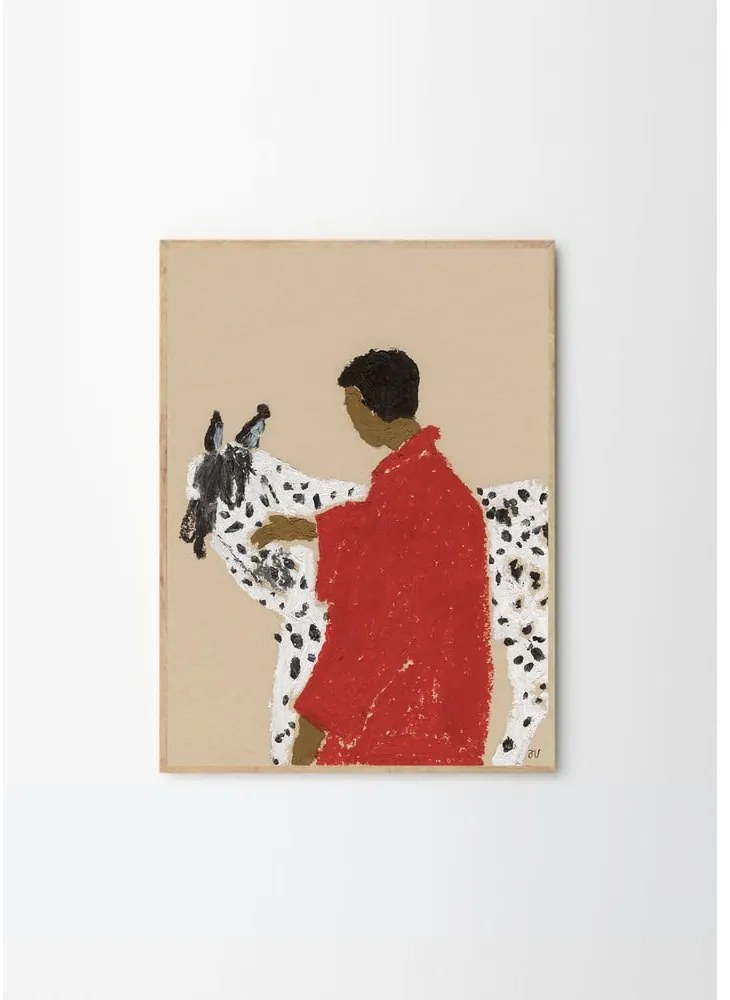 Plakat 30x40 cm Spotted Horse – Isabelle Vandeplassche – The Poster Club