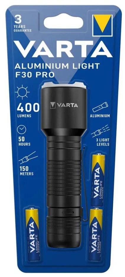 Varta 17608101421 - LED Latarka ALUMINIUM LIGHT LED/3xAAA