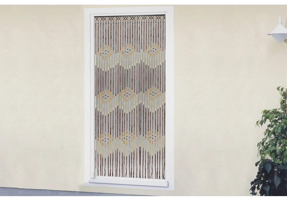 Drewniano-bambusowa zasłona do drzwi 200x90 cm – Maximex
