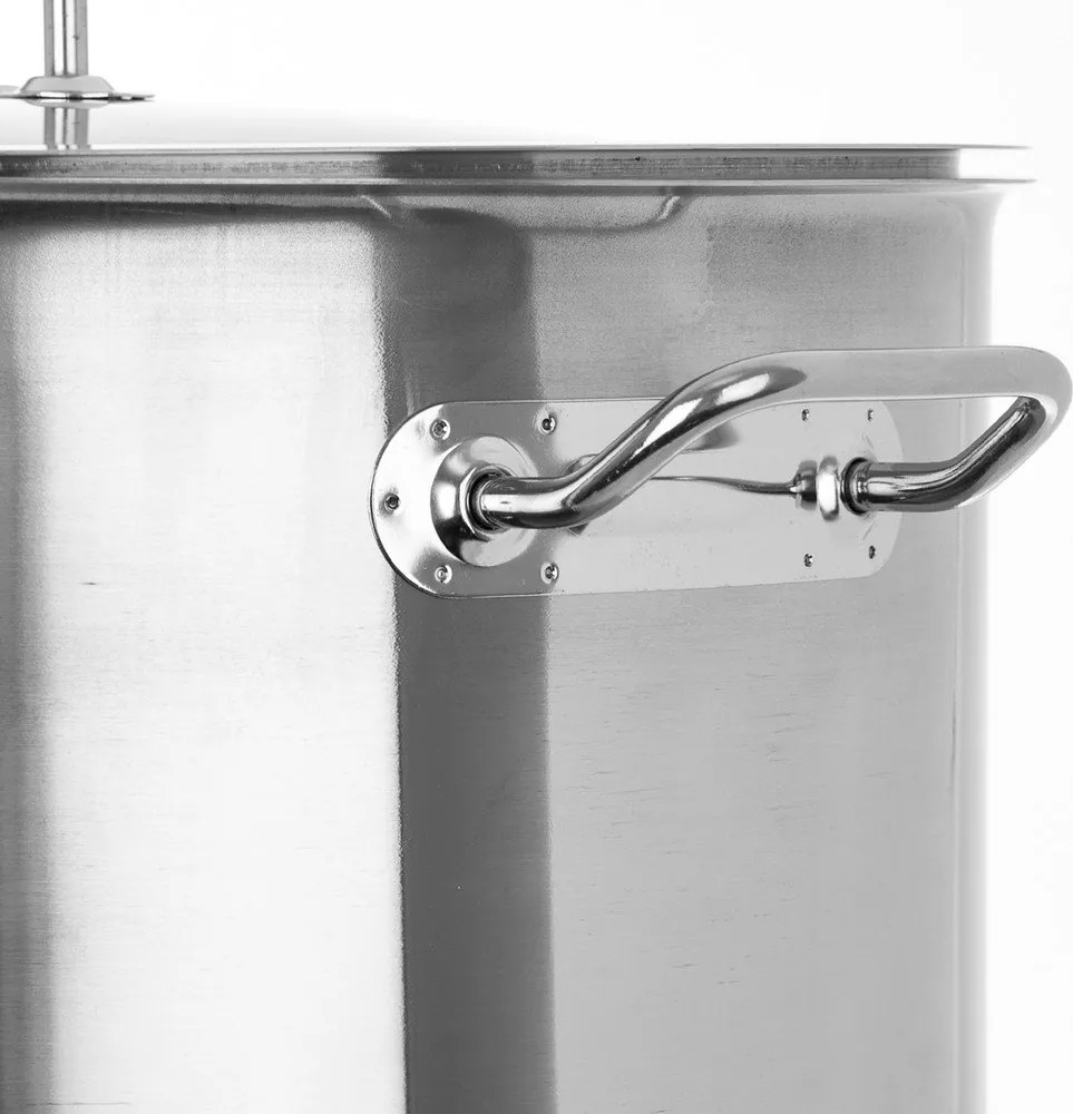 Garnek do gotowania słoików ze stali nierdzewnej z pokrywką 22 l Stock – Orion