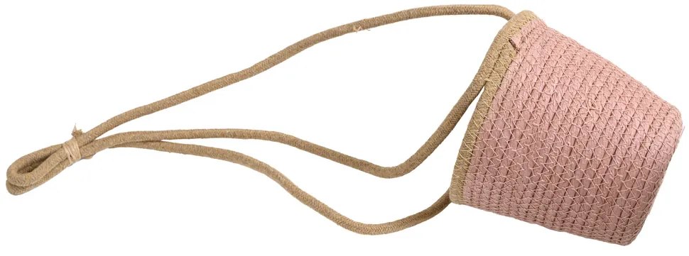 Wiszący doniczka TRIPOLIS 16 cm - więcej kolorów Kolor: Różowy
