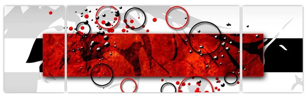 Obraz abstrakcji (170x50 cm)