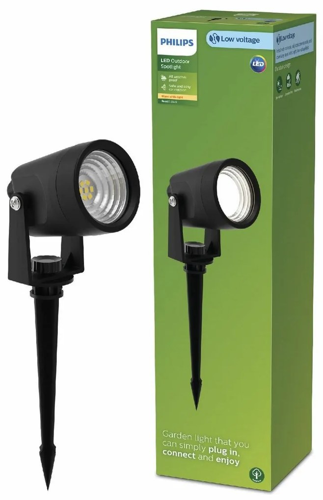 Philips Reuel GardenLink zewnętrzny reflektor LEDniskonapięciowy, 1,5 W, 180 lm, 2700 K