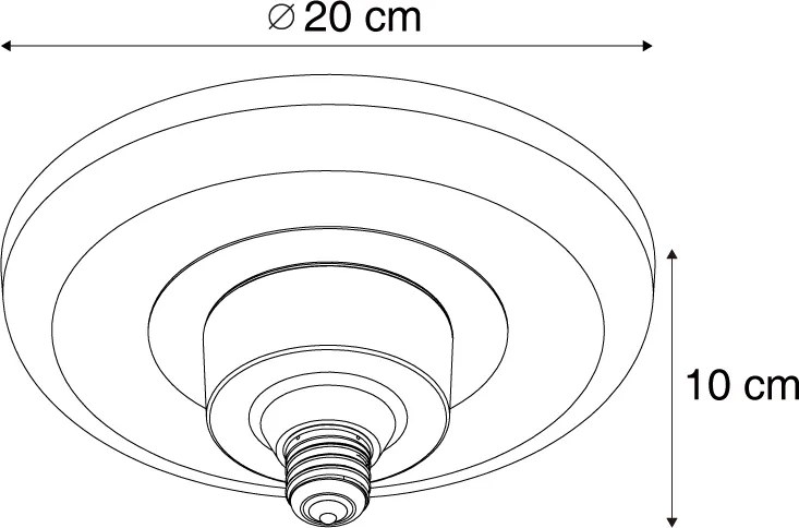 Żarówka dekoracyjna LED E27 przezroczysta 6W 430 lm 3000K