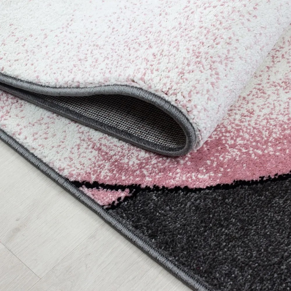 Różowo-szary dywan dziecięcy ø 120 cm Kids – Ayyildiz Carpets
