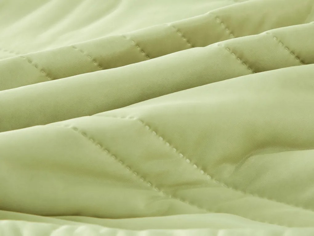 Chłodząca letnia kołdra CELIA, zielona Rozmiar: 160 x 200 cm