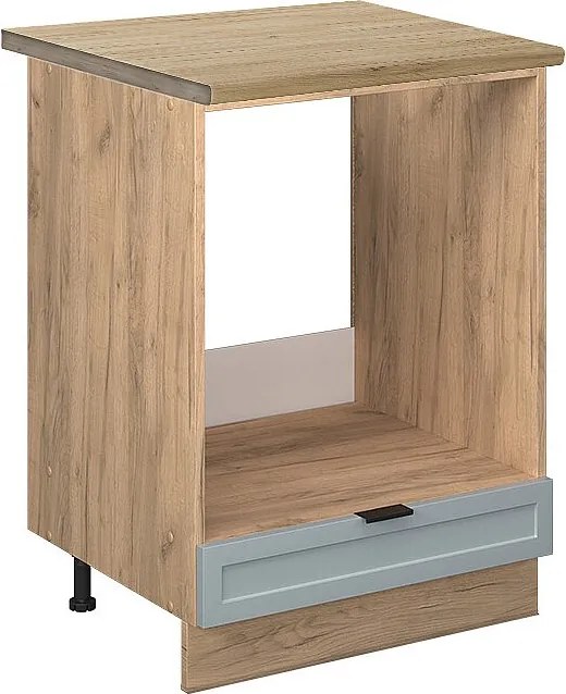 Szafka kuchenna jasnoniebiesko-szary 60x60x82 fame-line