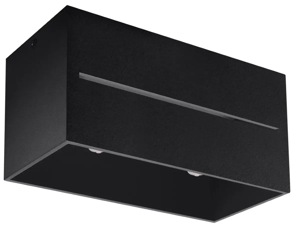 Plafon LOBO MAXI czarny SOLLUX  LIGHTING