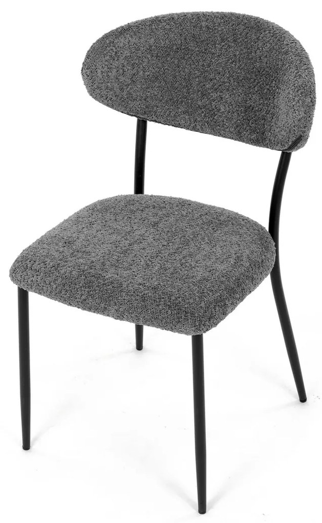Zestaw krzeseł do jadalni CT-W1021 GREY2, 4 szt.