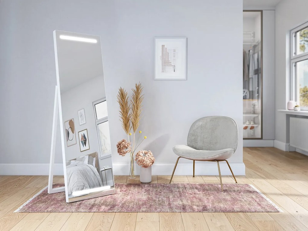 Lustro stojące ENANA 70x160 z oświetleniem LED EXCLUSIVE MIRADO