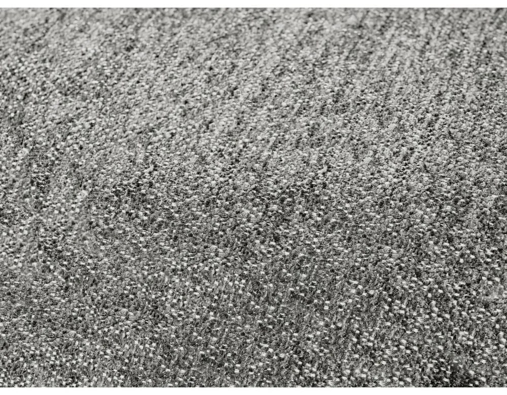 Ciemnoszara sofa z tkaniny szenilowej 278 cm Everest – Bobochic Paris