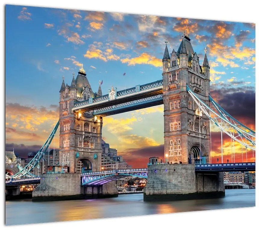 Obraz - Tower Bridge, Londyn, Anglia (70x50 cm)