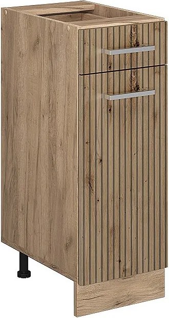 Szafka dolna do kuchni dąb rzemieślniczy 30x46x81.6 r-line