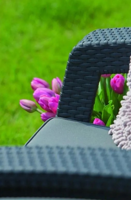 Zestaw mebli ogrodowych CORFU antracyt