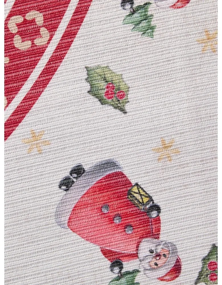 Czerwony okrągły dywan ze świątecznym motywem ø 160 cm Toy's Delight Santa Claus – Villeroy&amp;Boch