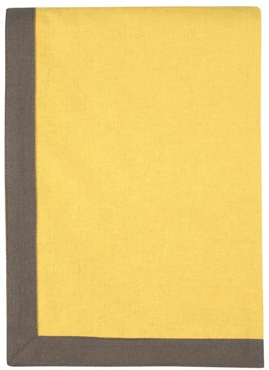 Obrus bawełniany z obwódką, DUO, 140 x 240 cm