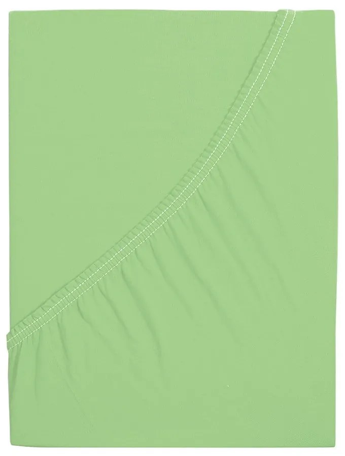 Jasnozielone prześcieradło 180x200 cm – B.E.S.