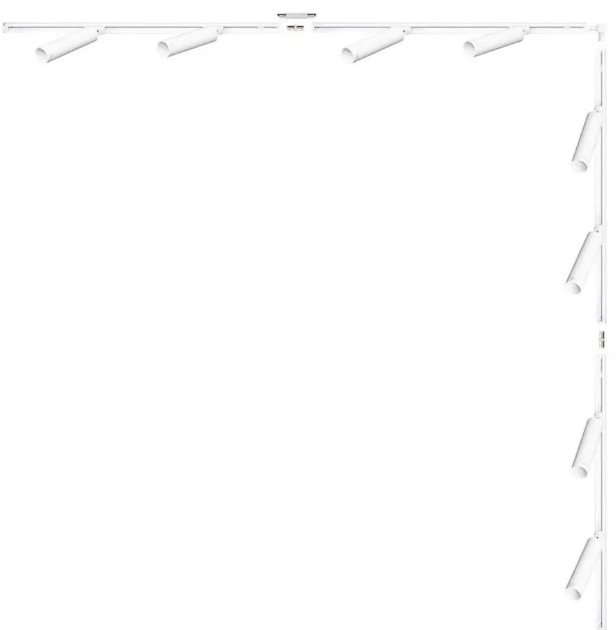 Zuma Line 3589 - Oprawa punktowa w systemie szynowym LULU 8xGU10/35W/230V biała