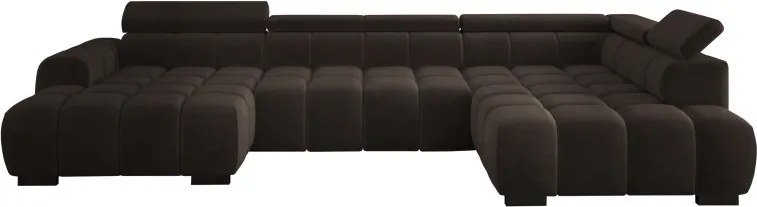 Narożnik BULL XL Prawostronny z elektryczną funkcją regulacji tkanina Salvador 04 WERSAL