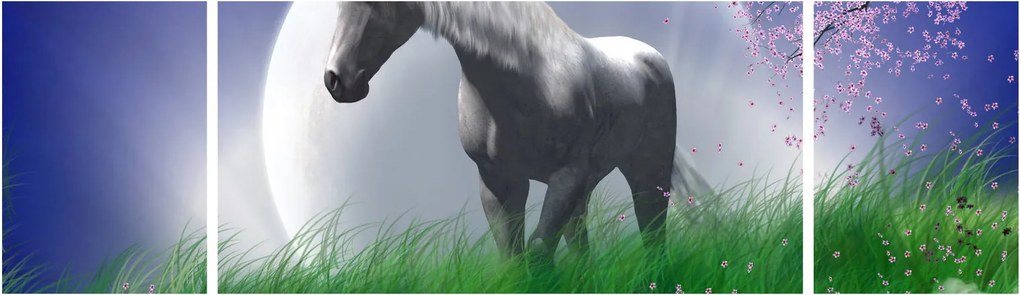 Obraz jednorożca (170x50 cm)