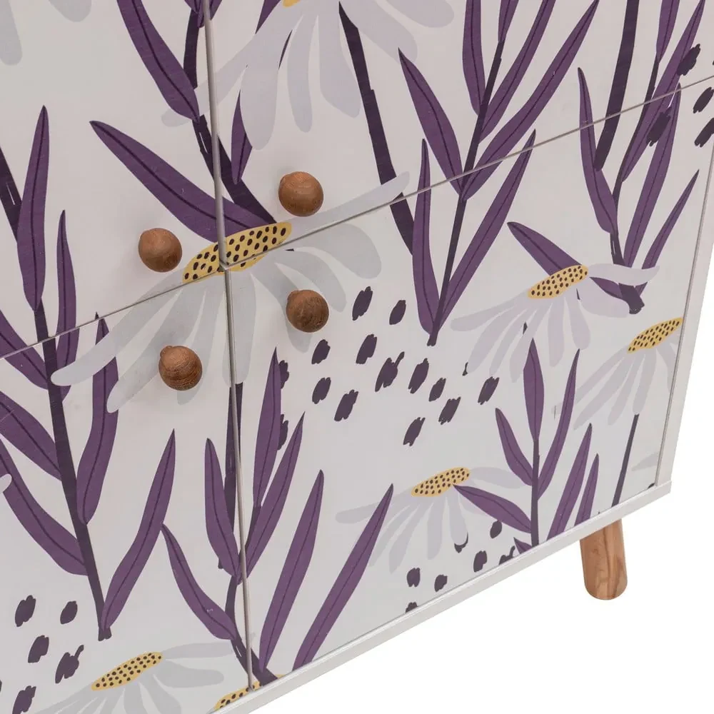 Biała szafka 95x111 cm Multilux – Kalune Design