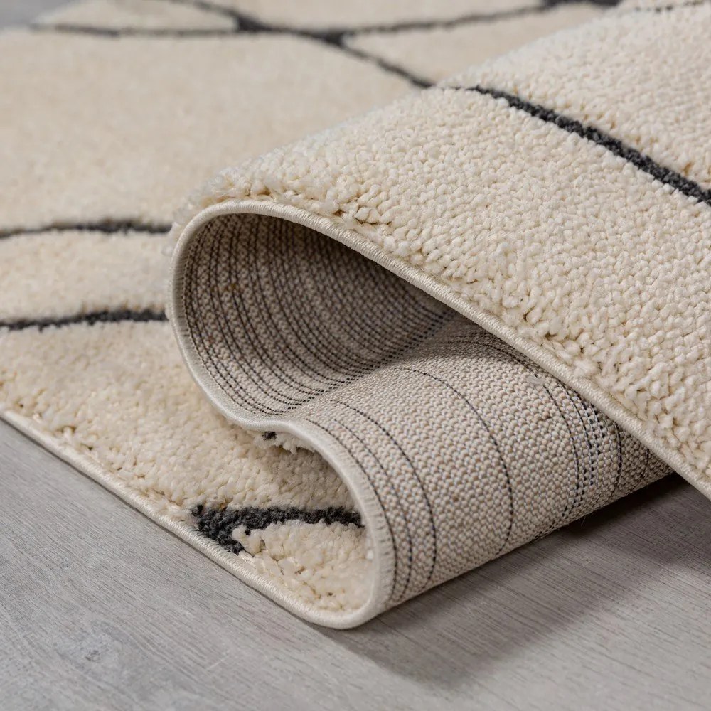 Kremowy dywan 120x170 cm Flow – Flair Rugs