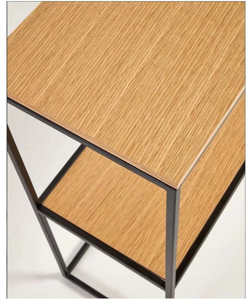 Konsola w dekorze dębu 120x30 cm Yona − Kave Home