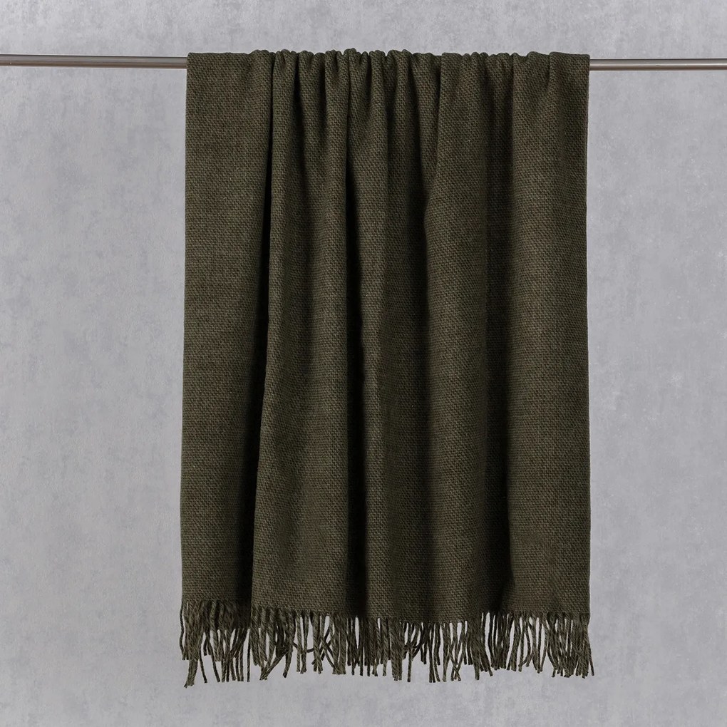 Pled Zelandia 140x200cm melange green tea