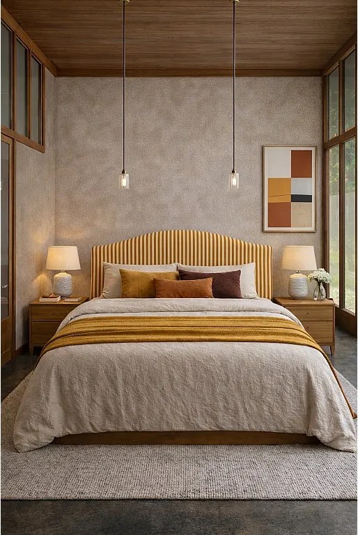 Zagłówek do łóżka 150 cm SUZANNE