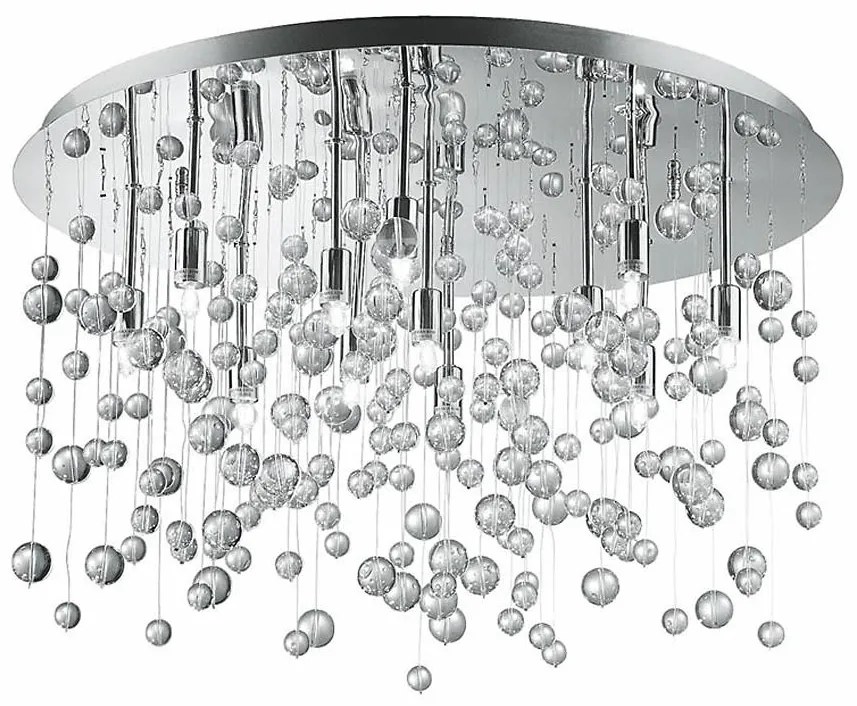 Ideal Lux - Lampa sufitowa LED NEVE 12xG9/3W/230V śr. 63 cm chrom błyszczący