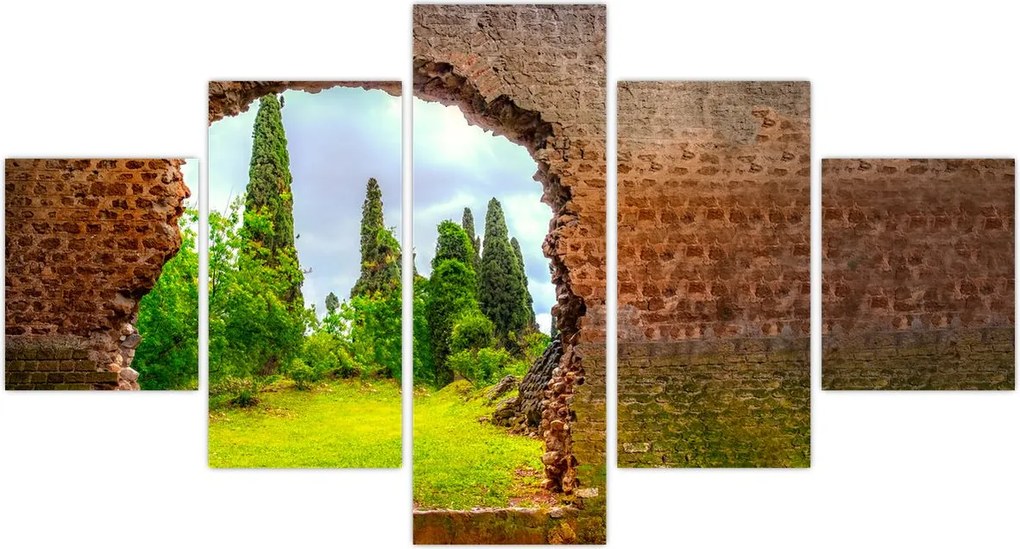 Obraz - Ogród Eden (125x70 cm)