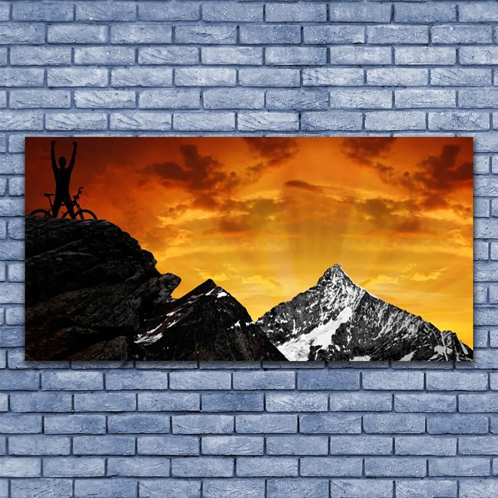 Duży obraz na płótnie Dziki Pejzaż Górski