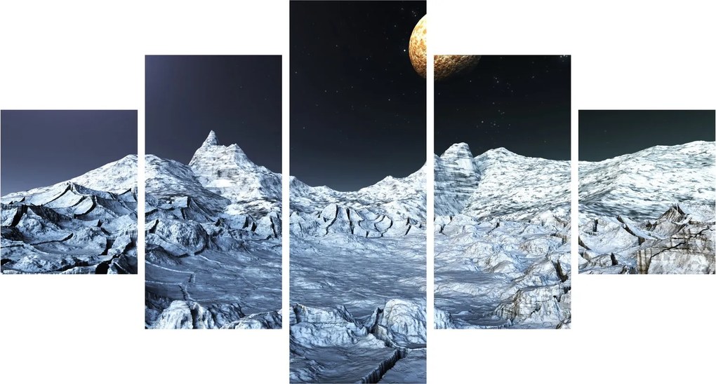 Obraz kosmosu (125x70 cm)