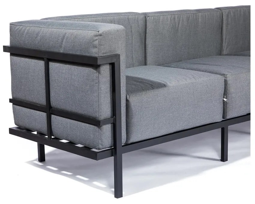 Szara 3-osobowa sofa ogrodowa Bonami Selection Bellisima