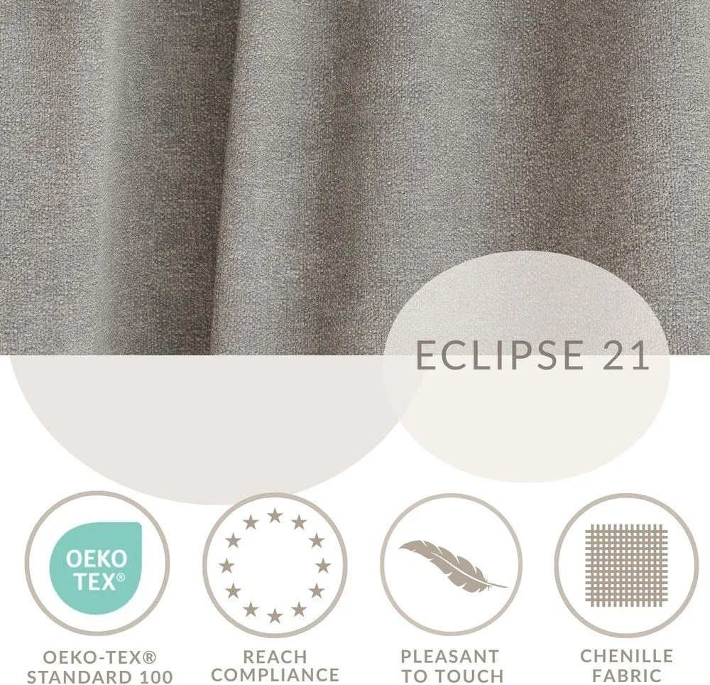 Szarobeżowe tapicerowane łóżko dwuosobowe ze schowkiem i stelażem 160x200 cm Maumere – Maison de Rêve