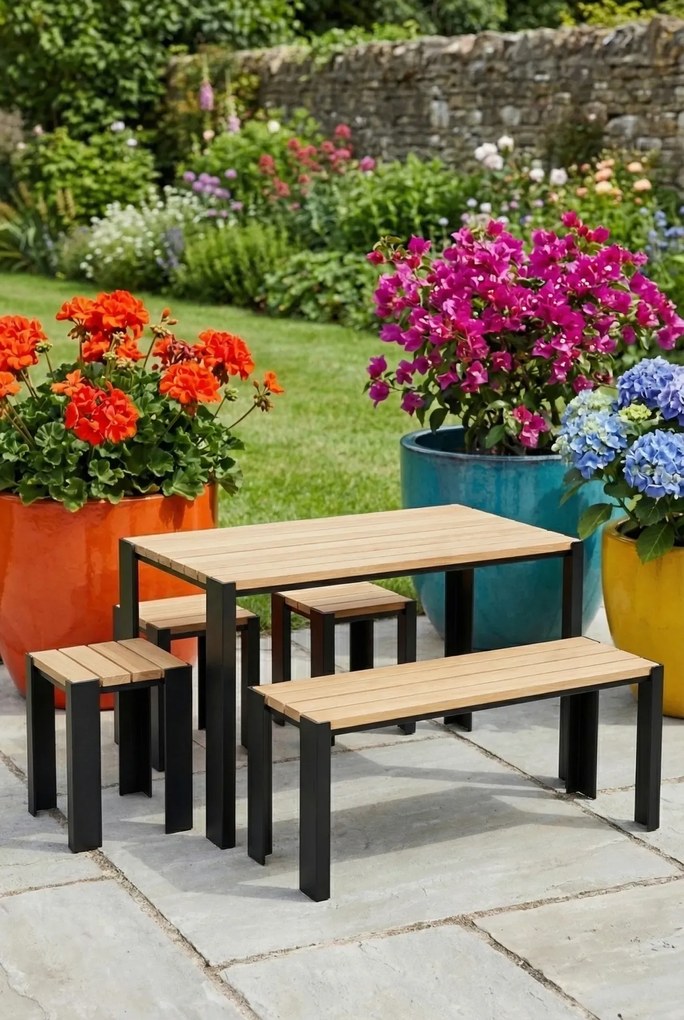 Klasyczny stół na taras 180 cm F8-N82