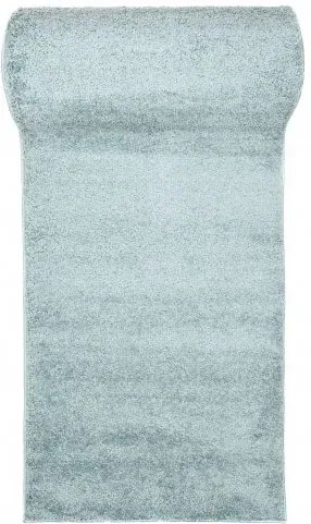 Jasnoniebieski chodnik dywanowy shaggy na metry F7-P94