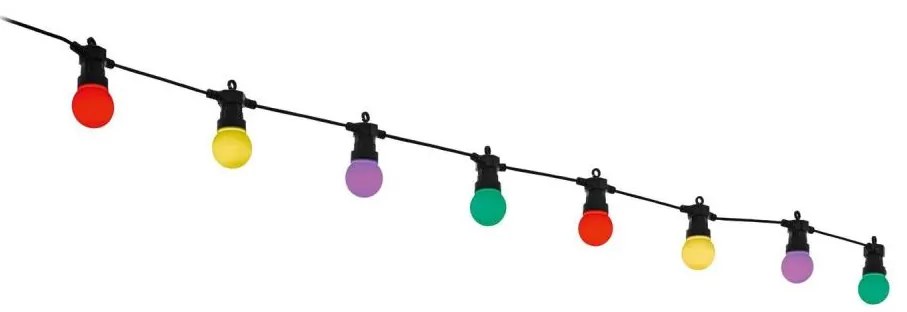 Eglo 34012 - LED RGB 20xLED 5,8 m łańcuch CAMPANAS IP44 na zewnątrz