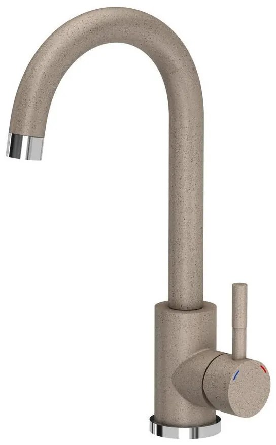 Samona - Bateria zlewozmywakowa 32 cm granit/beżowy