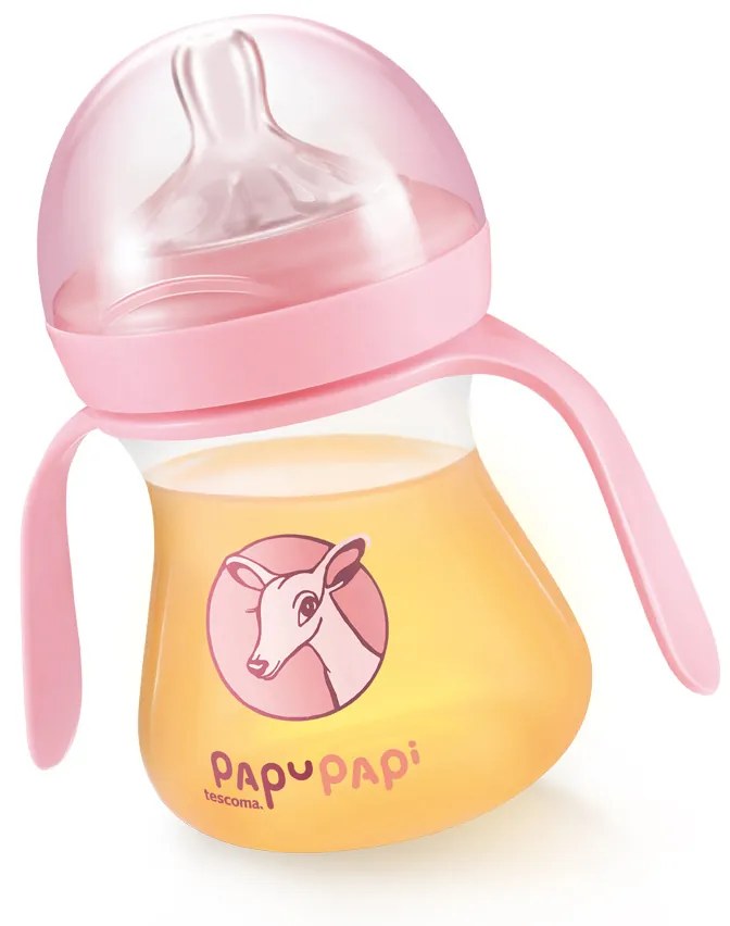 Tescoma Butelka PAPU PAPI 150 ml, różowa, 150 ml