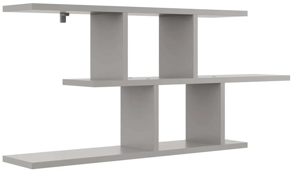 Szara nowoczesna półka wisząca S9-K99