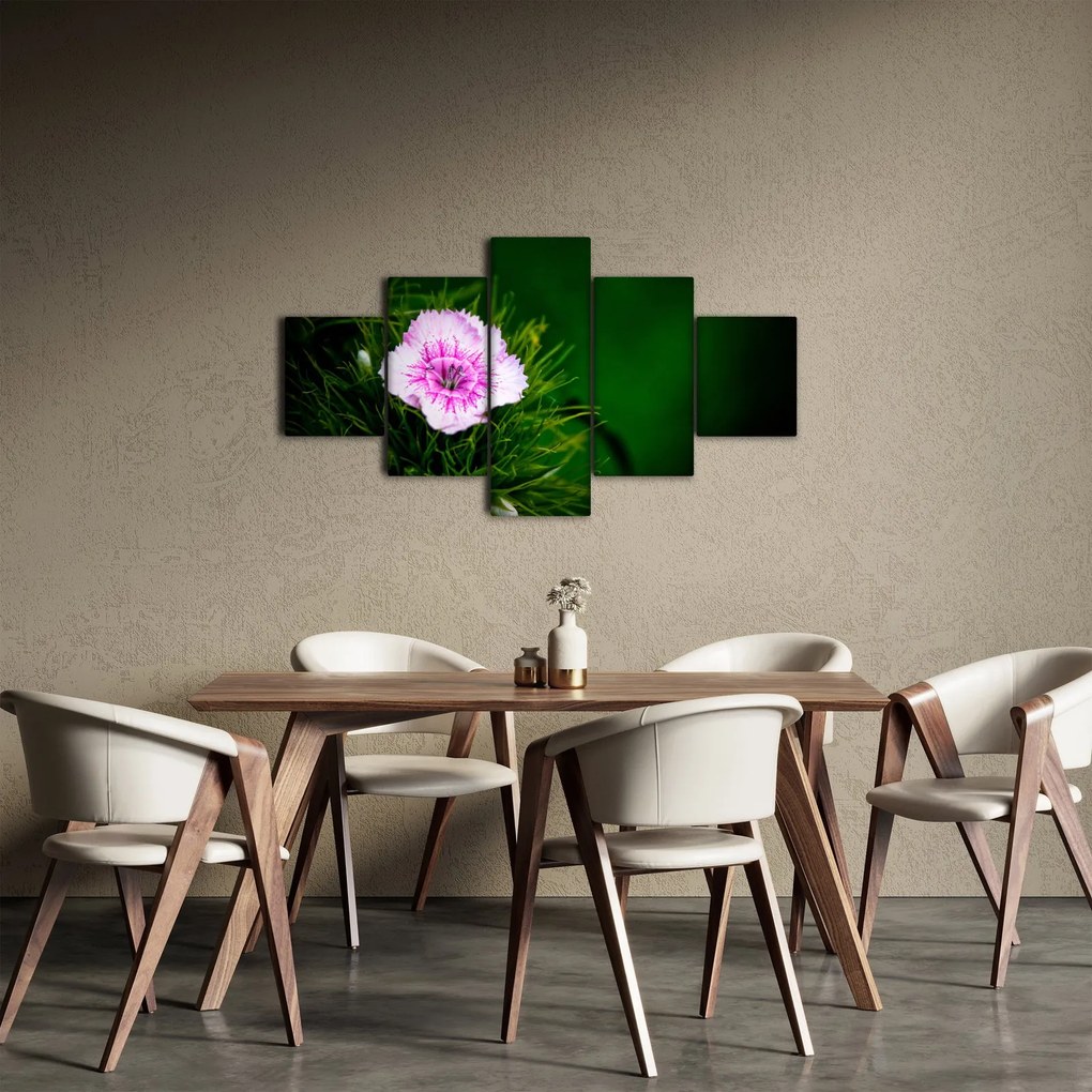 Obraz kwiatu róży (125x70 cm)