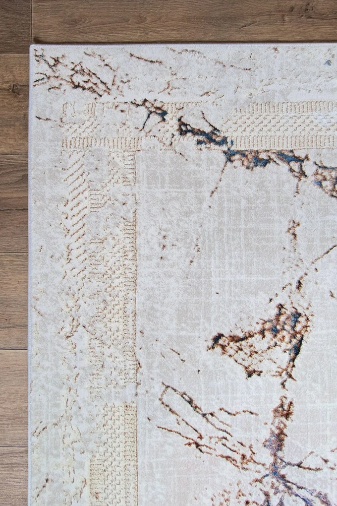 Dywan vintage Beyond Marmurek beżowy 140 cm x 190 cm