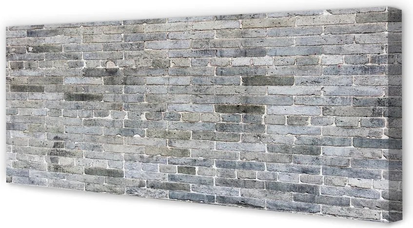 Duży obraz na płótnie Surowa Ściana Ceglana