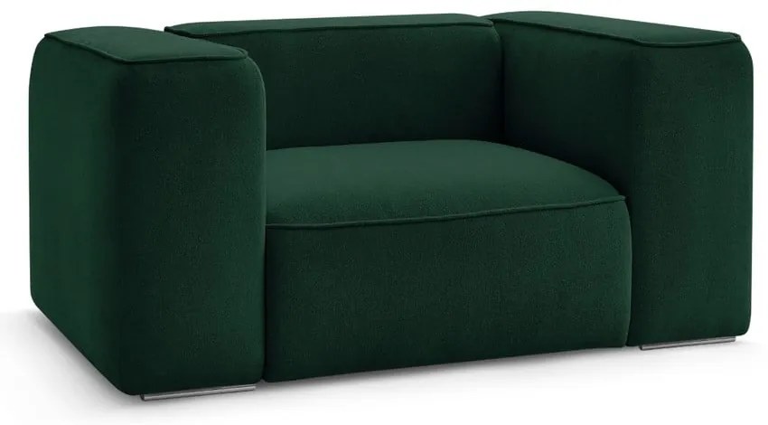 Ciemnozielony fotel Zephyr – Bobochic Paris