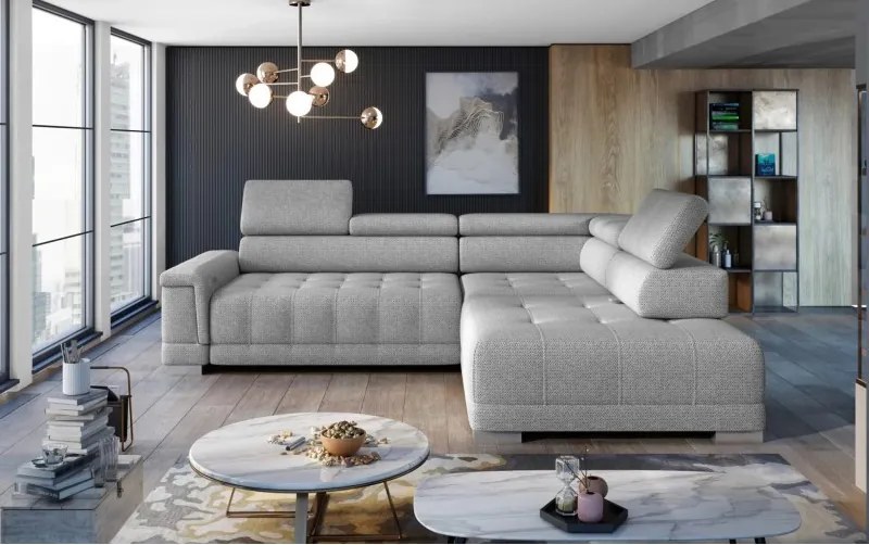 Narożnik CAMPO L z elektryczną regulacją siedziska WERSAL